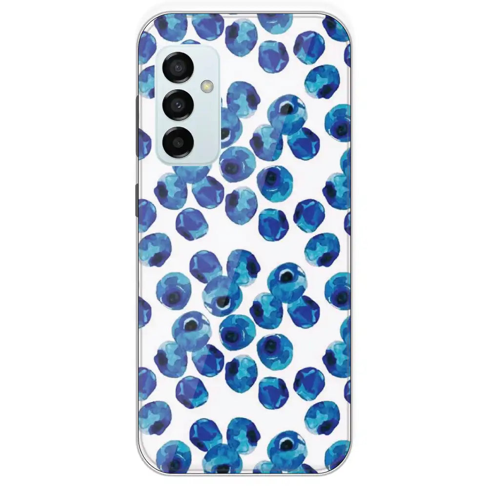 Blueberries - Printed Silicone Case For Samsung Galaxy M23