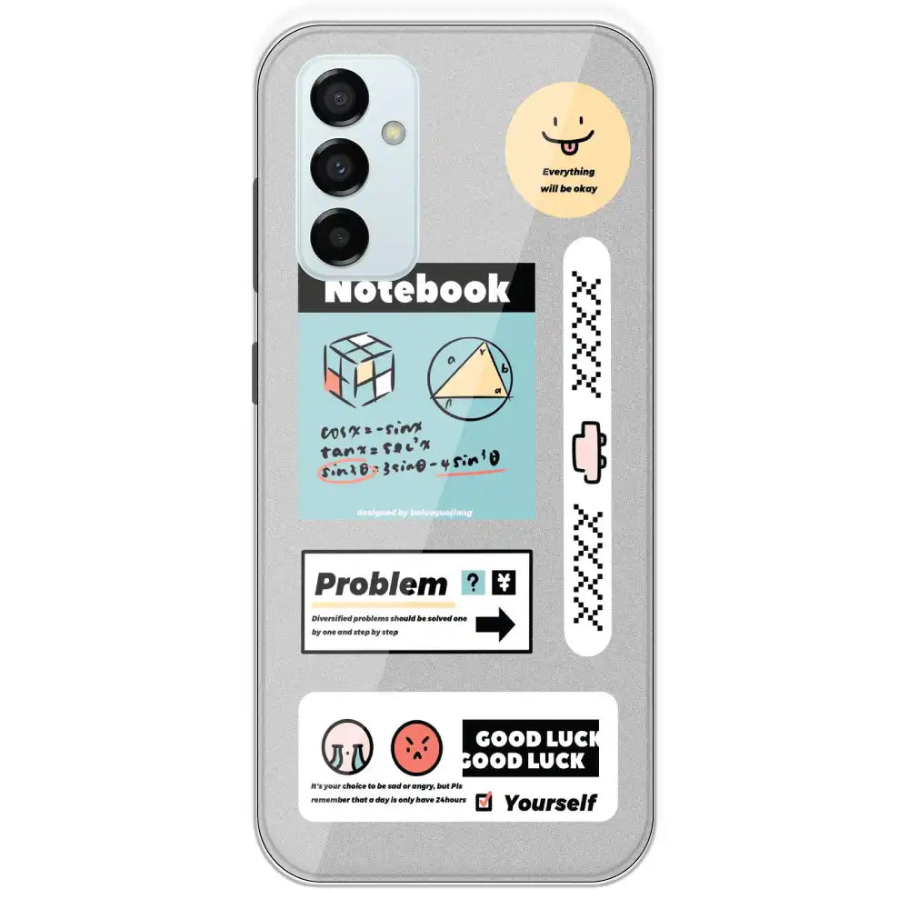 Exam Collage - Printed Silicone Case For Samsung Galaxy M23