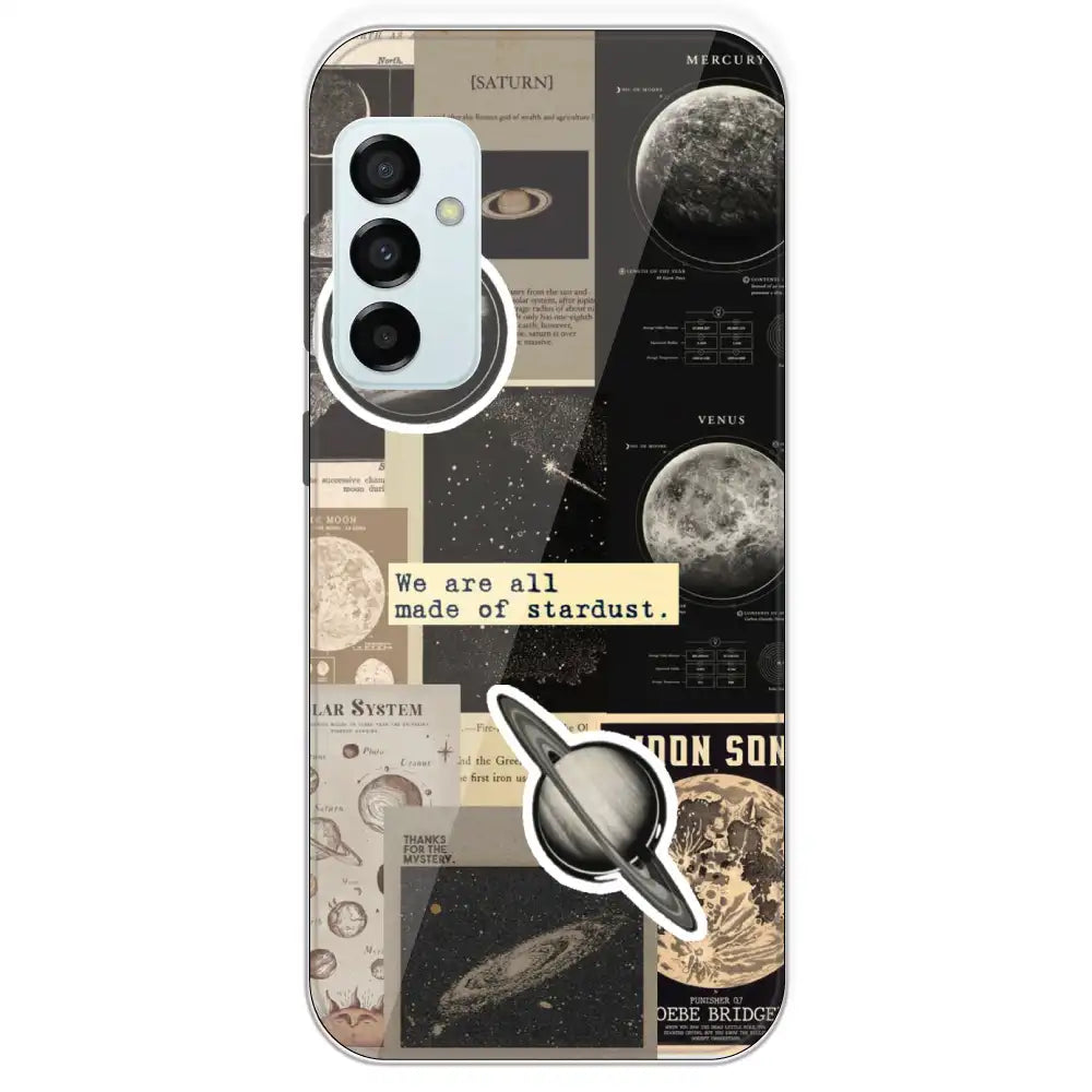 Planets - Printed Silicone Case For Samsung Galaxy M23