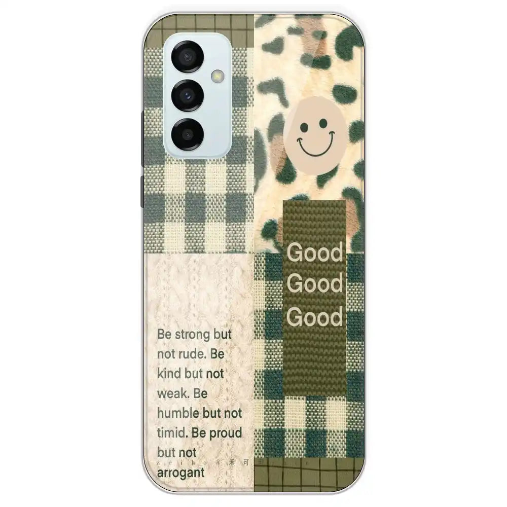 Patchwork Positivity - Printed Silicone Case For Samsung Galaxy M23