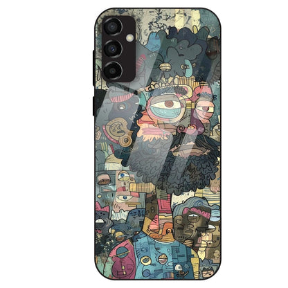 Urban Doodle Art - Glass Case For Samsung Galaxy M23