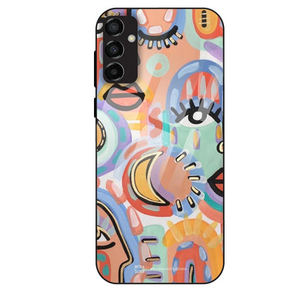 Abstract Pop Art - Glass Case For Samsung Galaxy M23