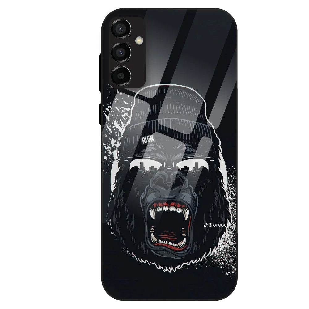 Savage Gorilla Street - Glass Case For Samsung Galaxy M23