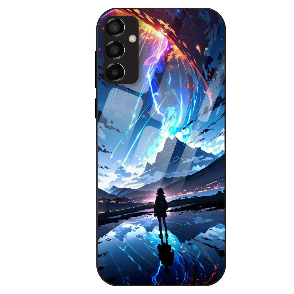 Dreamscape Sky - Glass Case For Samsung Galaxy M23