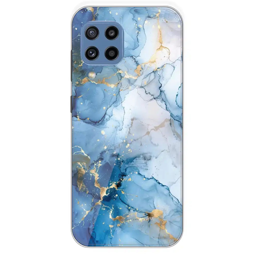 Blue Marble - Printed Silicone Case For Samsung Galaxy M32