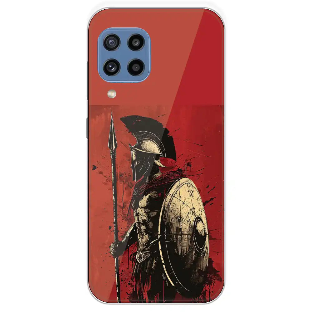 War - Printed Silicone Case For Samsung Galaxy M32