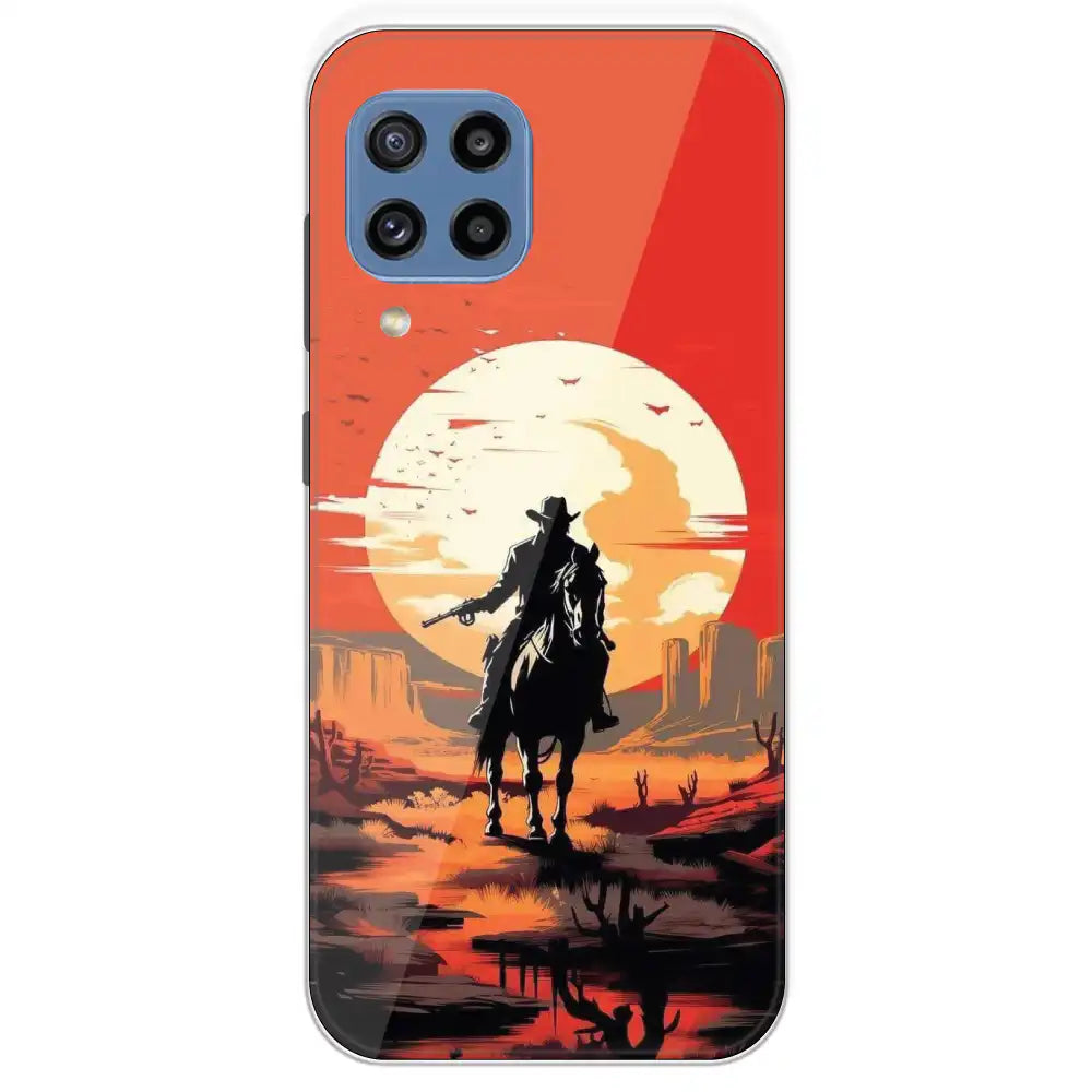 Cowboy - Printed Silicone Case For Samsung Galaxy M32