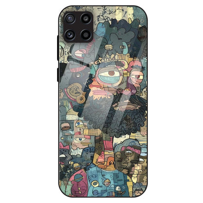 Urban Doodle Art - Glass Case For Samsung Galaxy M32