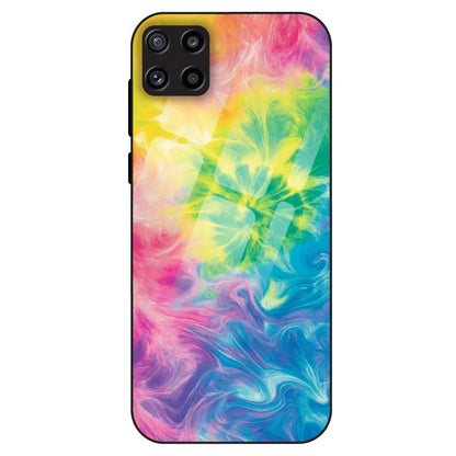 Neon Fluid Dreams - Glass Case For Samsung Galaxy M32