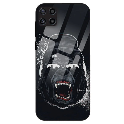 Savage Gorilla Street - Glass Case For Samsung Galaxy M32