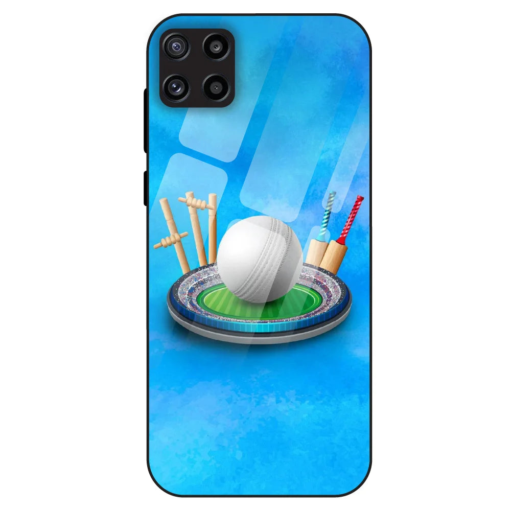 Cricket Fever - Glass Case For Samsung Galaxy M32