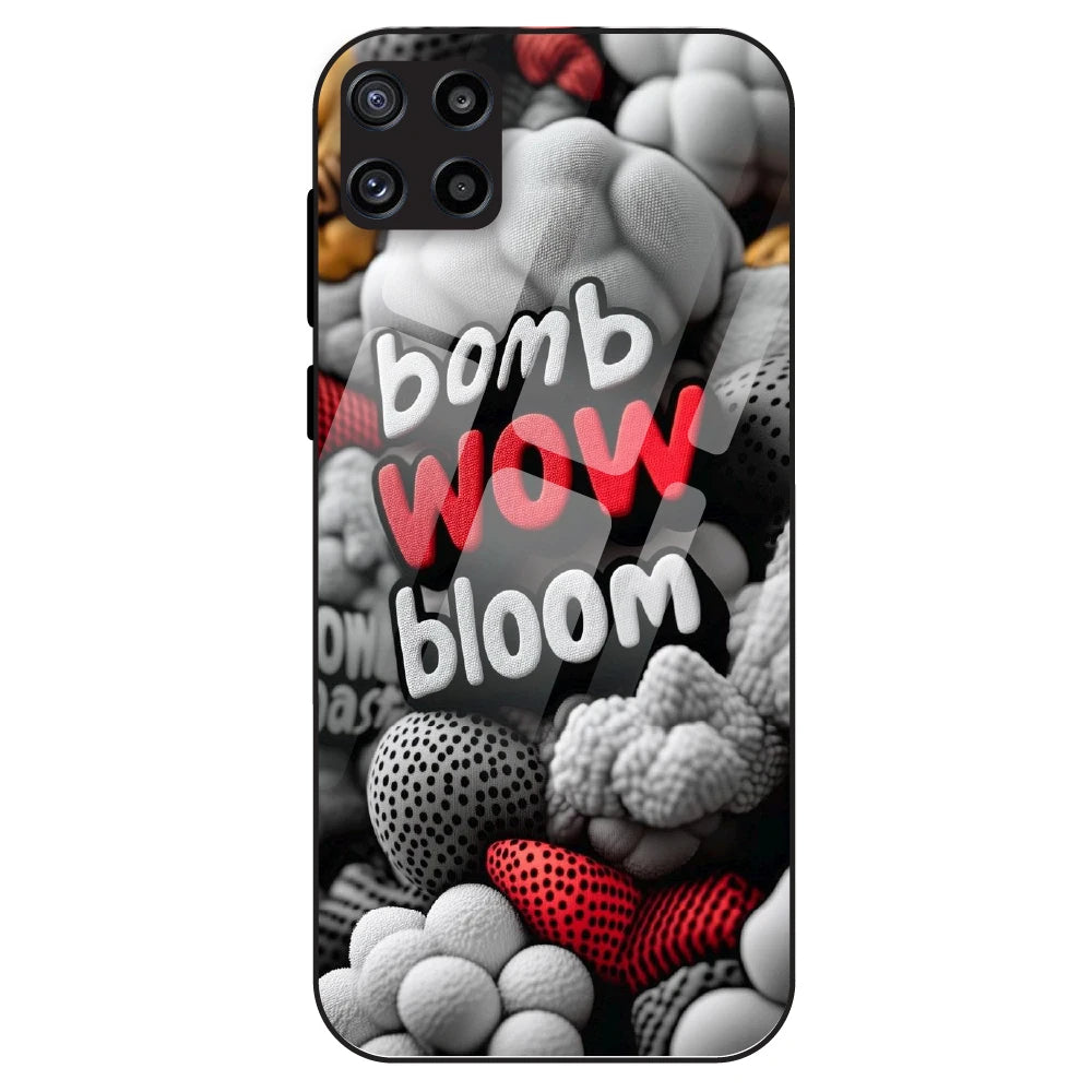 Urban Pop Text Aesthetic - Glass Case For Samsung Galaxy M32