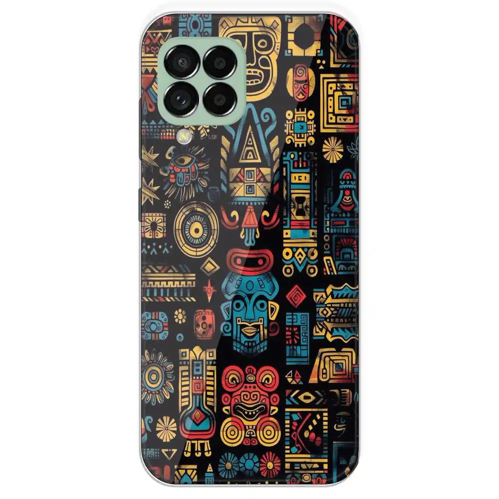 Modern Art - Printed Silicone Case For Samsung Galaxy M33