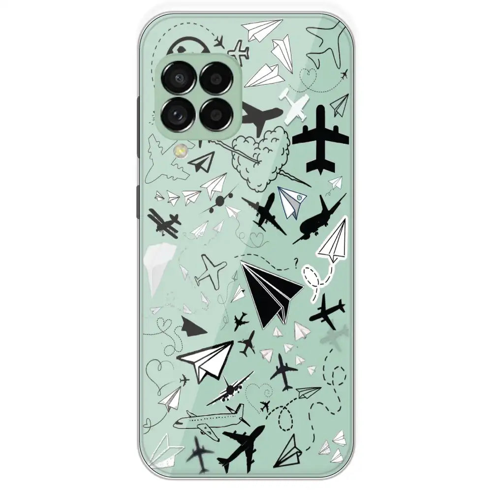 Planes - Printed Silicone Case For Samsung Galaxy M33