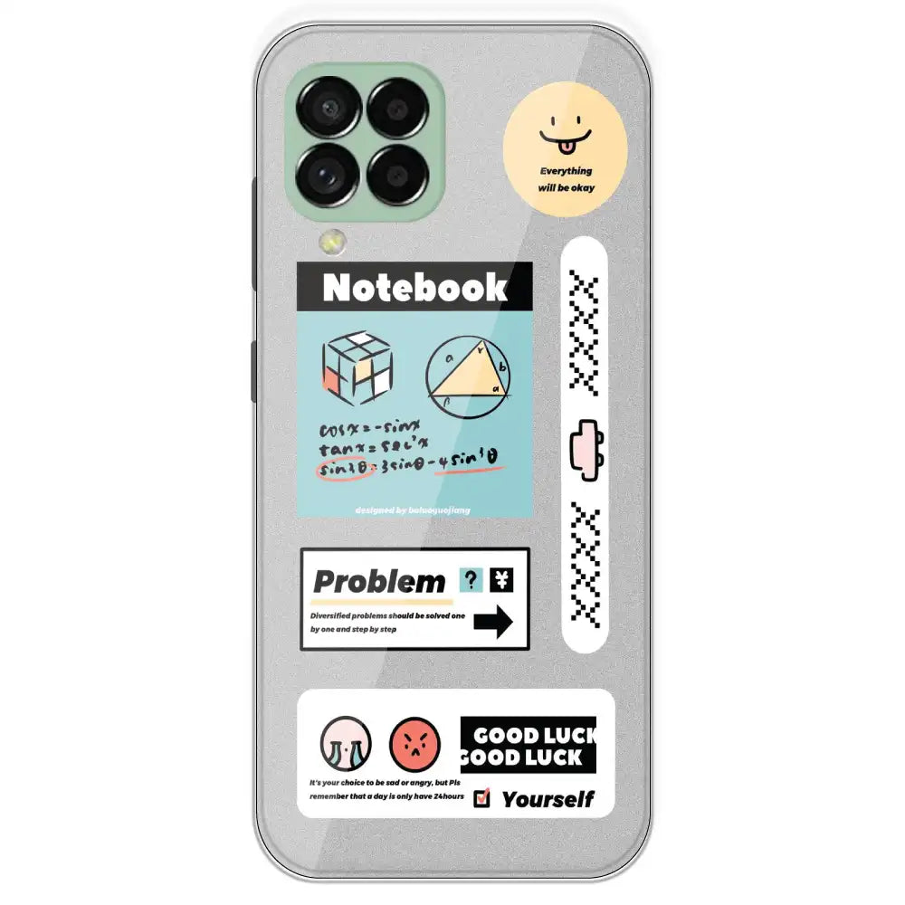 Exam Collage - Printed Silicone Case For Samsung Galaxy M33