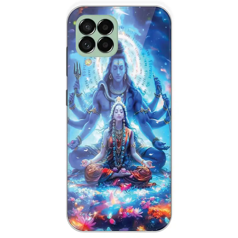 Shiv Parvati - Printed Silicone Case For Samsung Galaxy M33