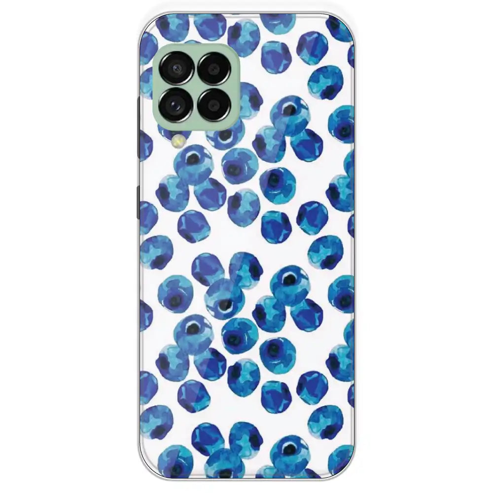 Blueberries - Printed Silicone Case For Samsung Galaxy M33