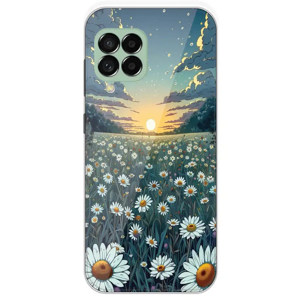 Daisy Sunset - Printed Silicone Case For Samsung Galaxy M33