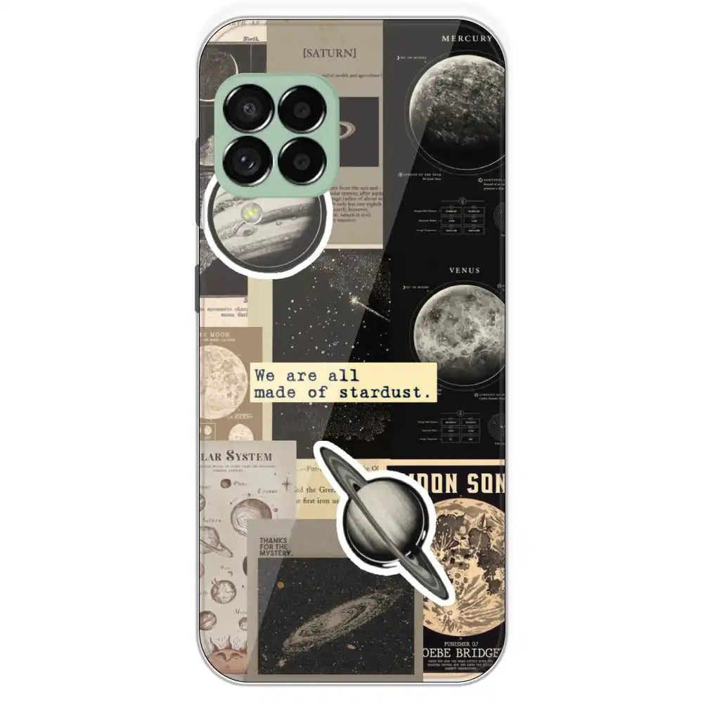 Planets - Printed Silicone Case For Samsung Galaxy M33