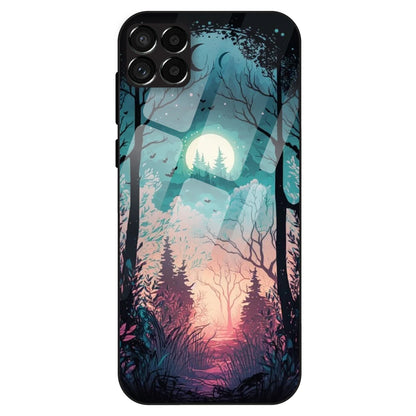 Moonlit Forest - Glass Case For Samsung Galaxy M33
