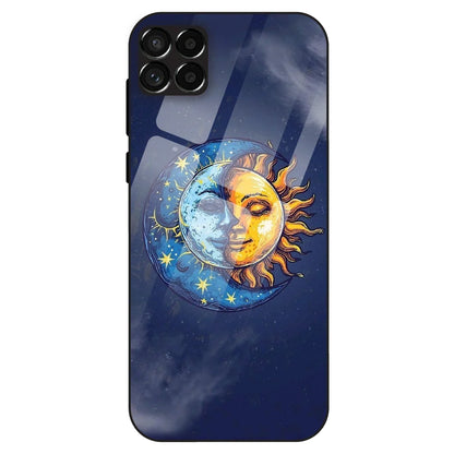 Celestial Eclipse Art - Glass Case For Samsung Galaxy M33
