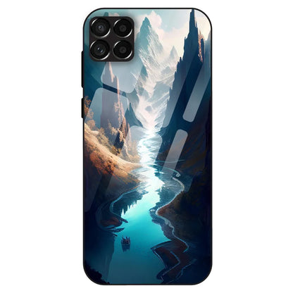 Mystic Valley River - Glass Case For Samsung Galaxy M33