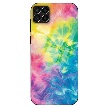 Neon Fluid Dreams - Glass Case For Samsung Galaxy M33