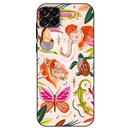 Wild Jungle Creatures - Glass Case For Samsung Galaxy M33