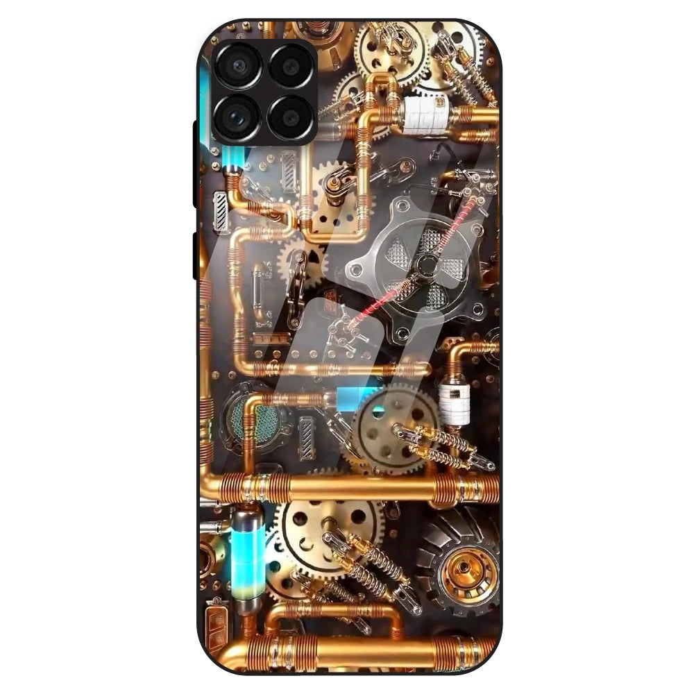 Steampunk Gear - Glass Case For Samsung Galaxy M33