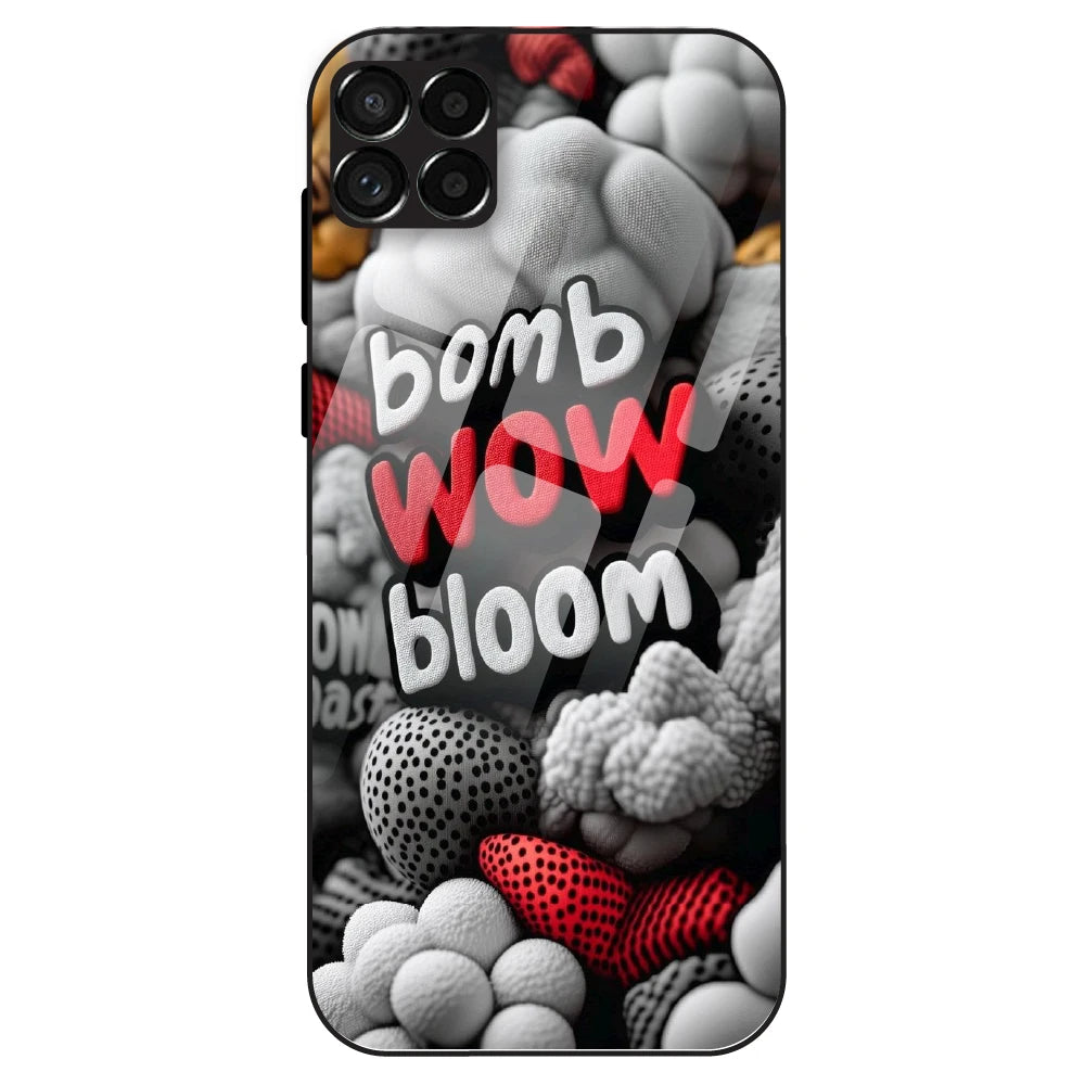 Urban Pop Text Aesthetic - Glass Case For Samsung Galaxy M33