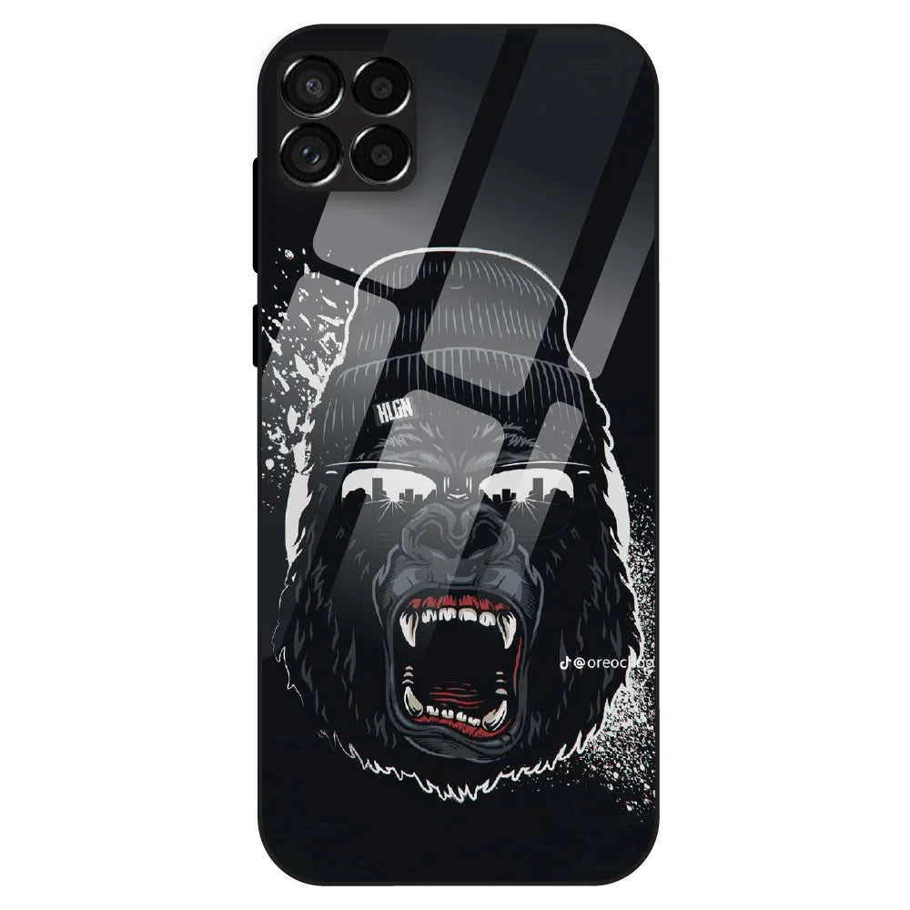 Savage Gorilla Street - Glass Case For Samsung Galaxy M33