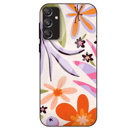 Floral Bliss Aesthetic - Glass Case For Samsung Galaxy M34