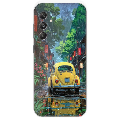 Yellow Bettle - Printed Silicone Case For Samsung Galaxy M34