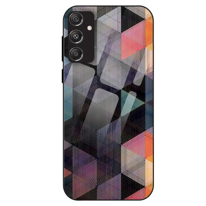 Geometric Prism Grid - Glass Case For Samsung Models