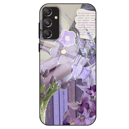 Purple Aesthetic - Glass Case For Samsung Galaxy M34