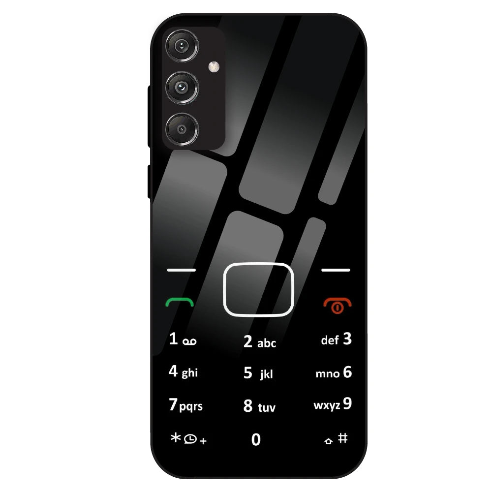 Retro Dial Pad Aesthetic - Glass Case For Samsung Galaxy M34