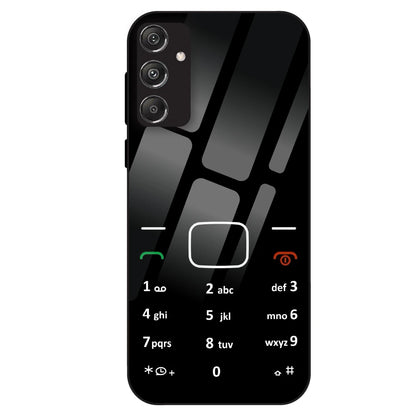 Retro Dial Pad Aesthetic - Glass Case For Samsung Galaxy M34