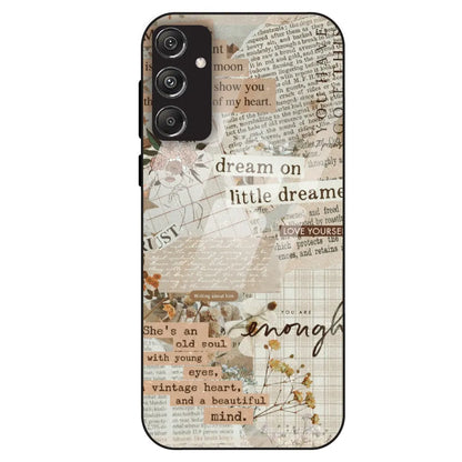 Vintage Quote - Glass Case For Samsung Galaxy M34