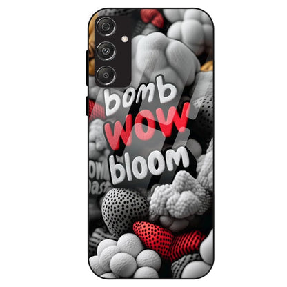 Urban Pop Text Aesthetic - Glass Case For Samsung Galaxy M34