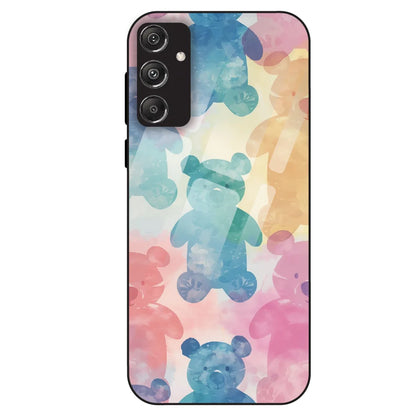 Pastel Teddy Dream - Glass Case For Samsung Galaxy M34