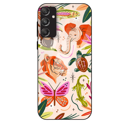 Wild Jungle Creatures - Glass Case For Samsung Galaxy M34