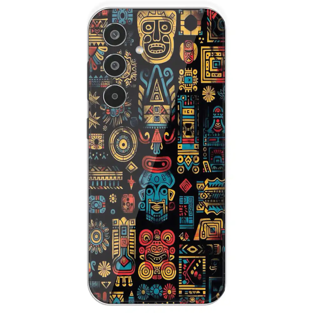 Modern Art - Printed Silicone Case For Samsung Galaxy M35