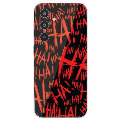 Ha ! - Printed Silicone Case For Samsung Galaxy M35