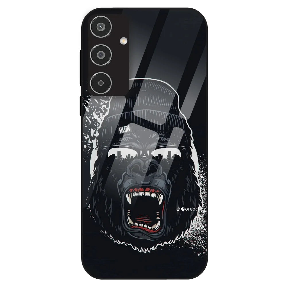 Savage Gorilla Street - Glass Case For Samsung Galaxy M35