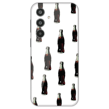 Soft Drink - Clear Printed Silicone Case For Samsung Galaxy M35