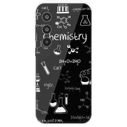 Chemistry - Printed Silicone Case For Samsung Galaxy M35
