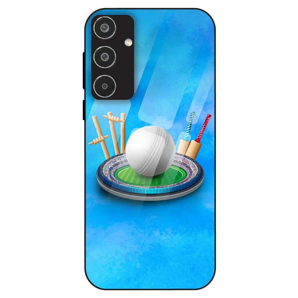 Cricket Fever - Glass Case For Samsung Galaxy M35