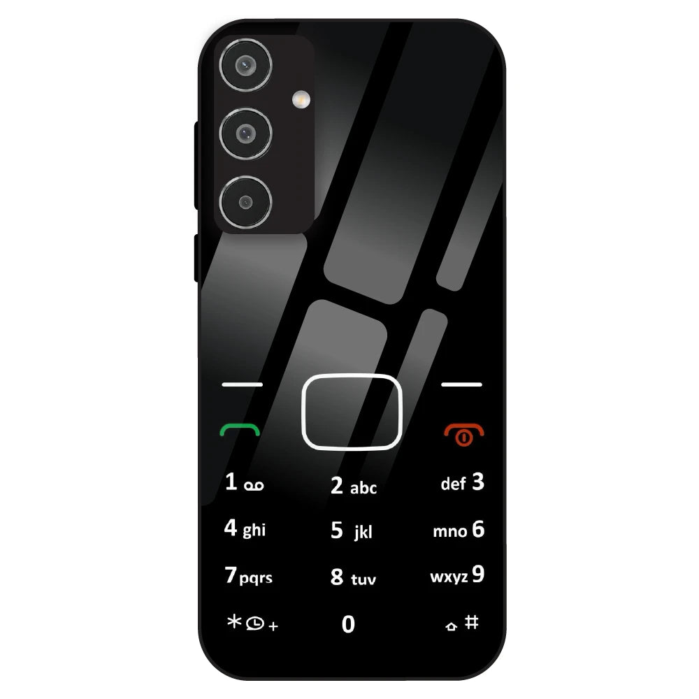 Retro Dial Pad Aesthetic - Glass Case For Samsung Galaxy M35