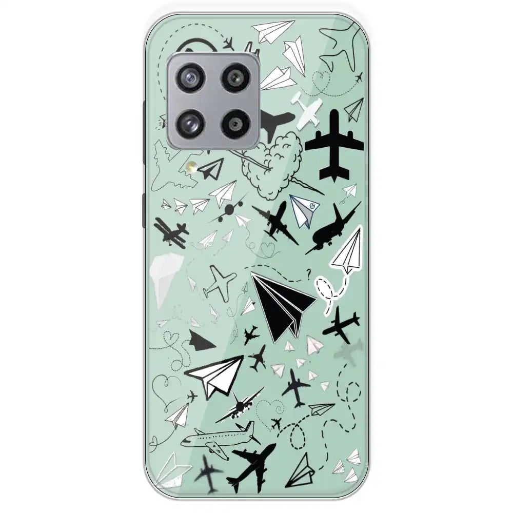 Planes - Printed Silicone Case For Samsung Galaxy M42
