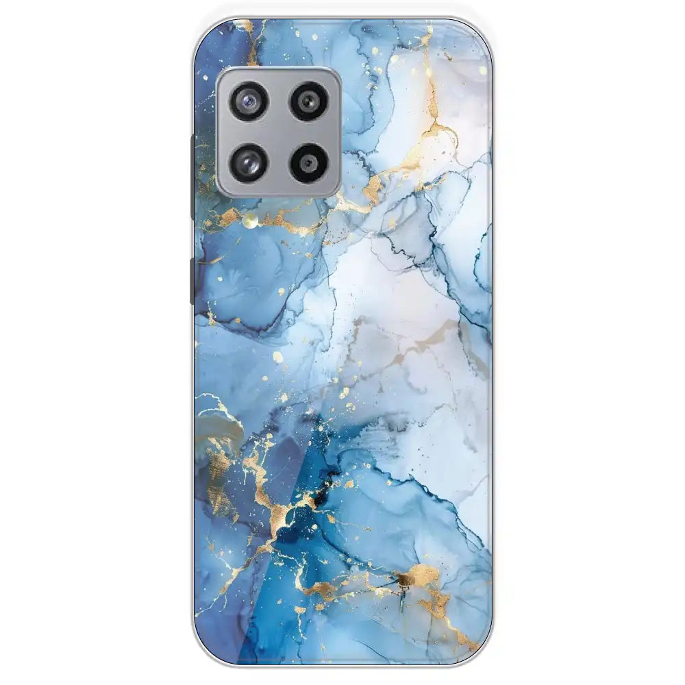 Blue Marble - Printed Silicone Case For Samsung Galaxy M42